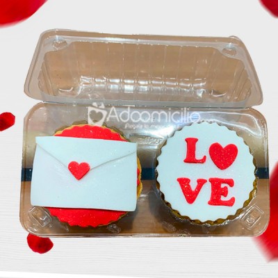 Cupcakes X2 Para Amor Y Amistad A Domicilio En Cali Pedido Con Un Día De Anticipación 