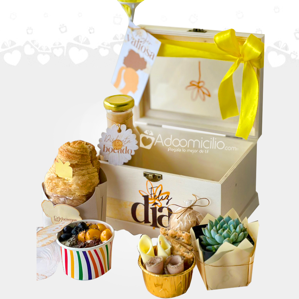 Desayuno Sorpresa Con Suculenta Para El Día De La Mujer A Domicilio En Armenia Pedido Con Un Día De Anticipacion 
